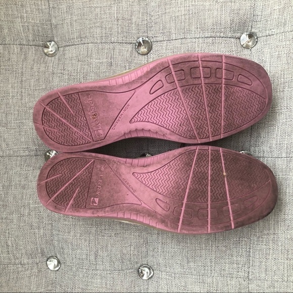 Sperry Top Sider Ladies Leather Boat Shoes - Picture 7 of 9